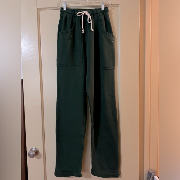 Big Bud Press XS forest green sweatpants - Picture 1 of 7